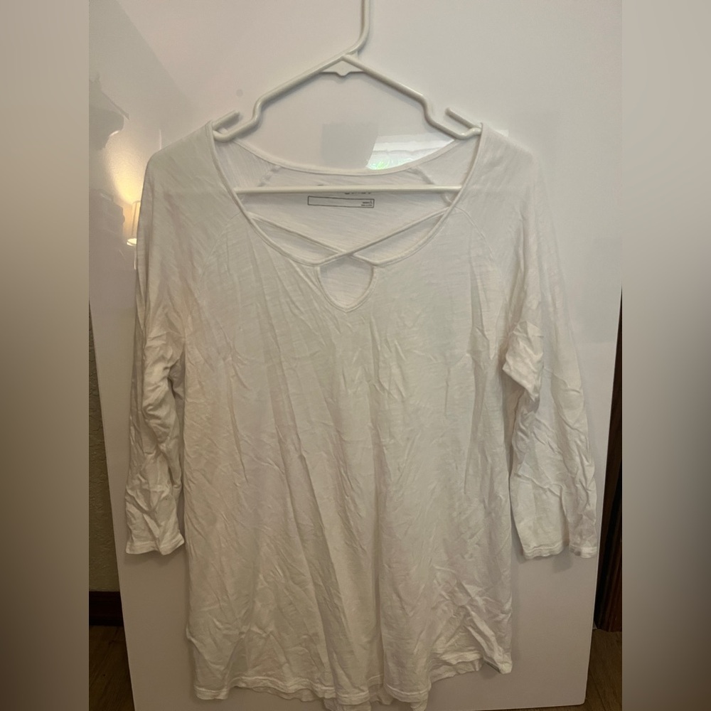 Eddie Bauer White Blouse